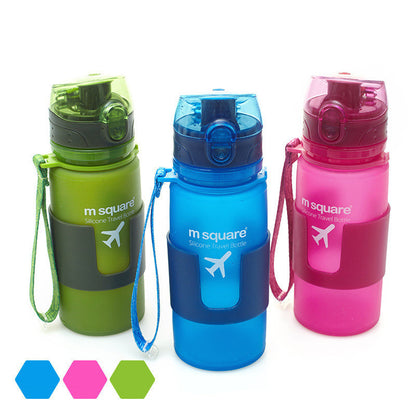 Leak-Proof Travel Water Bottle with Silicone Grip