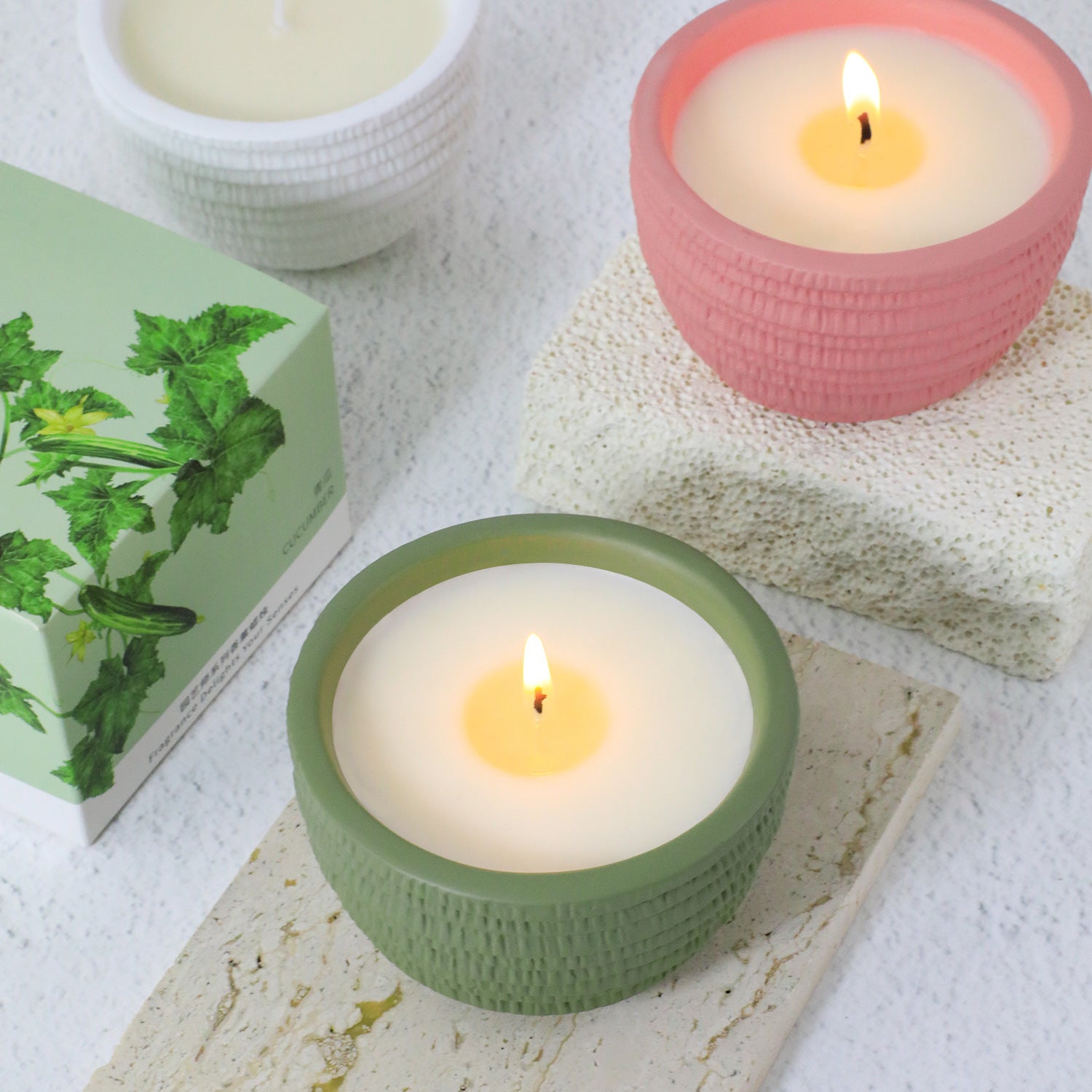 Botanical Scented Candle Collection