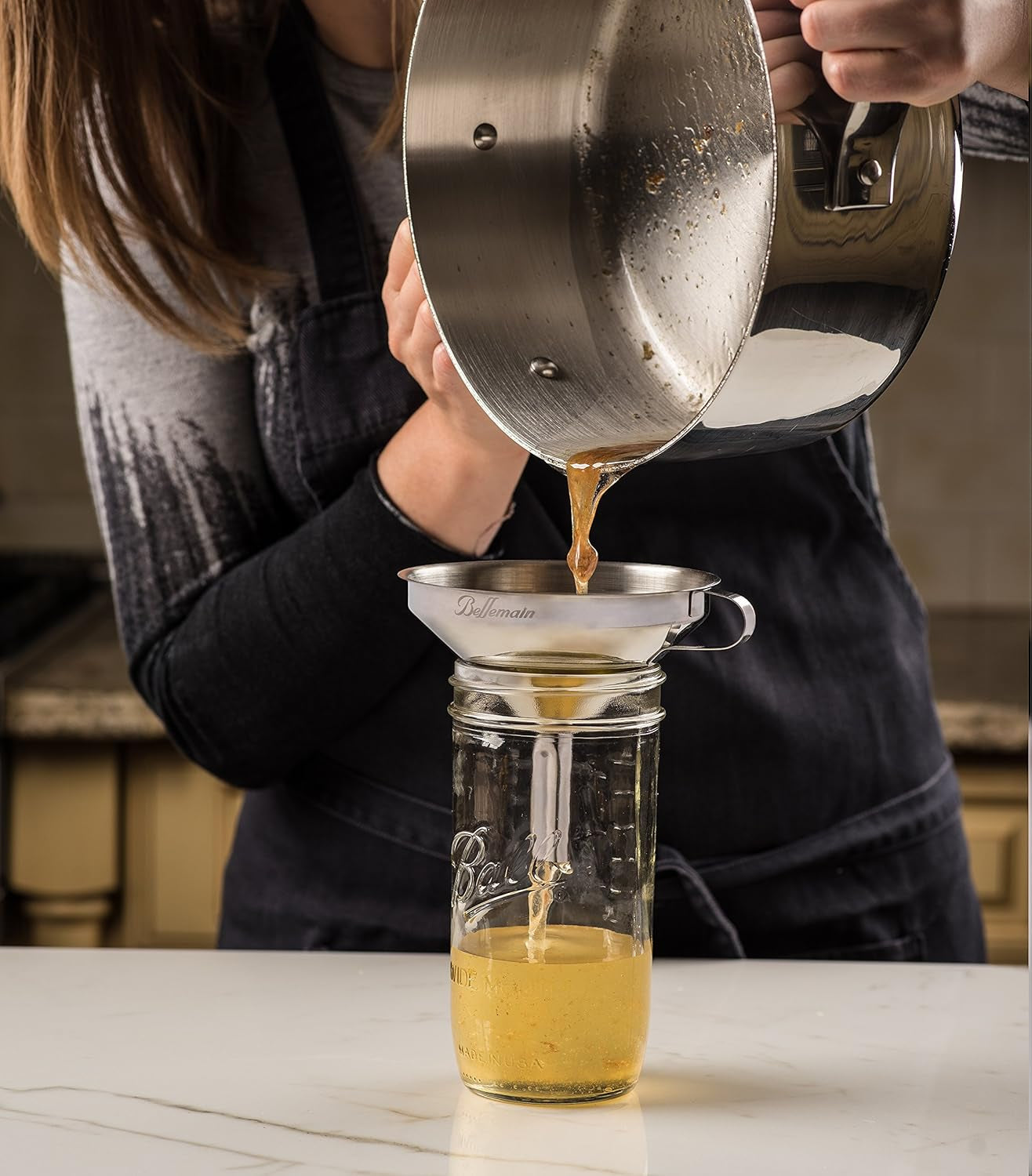 5 Inches Stainless Steel Funnel