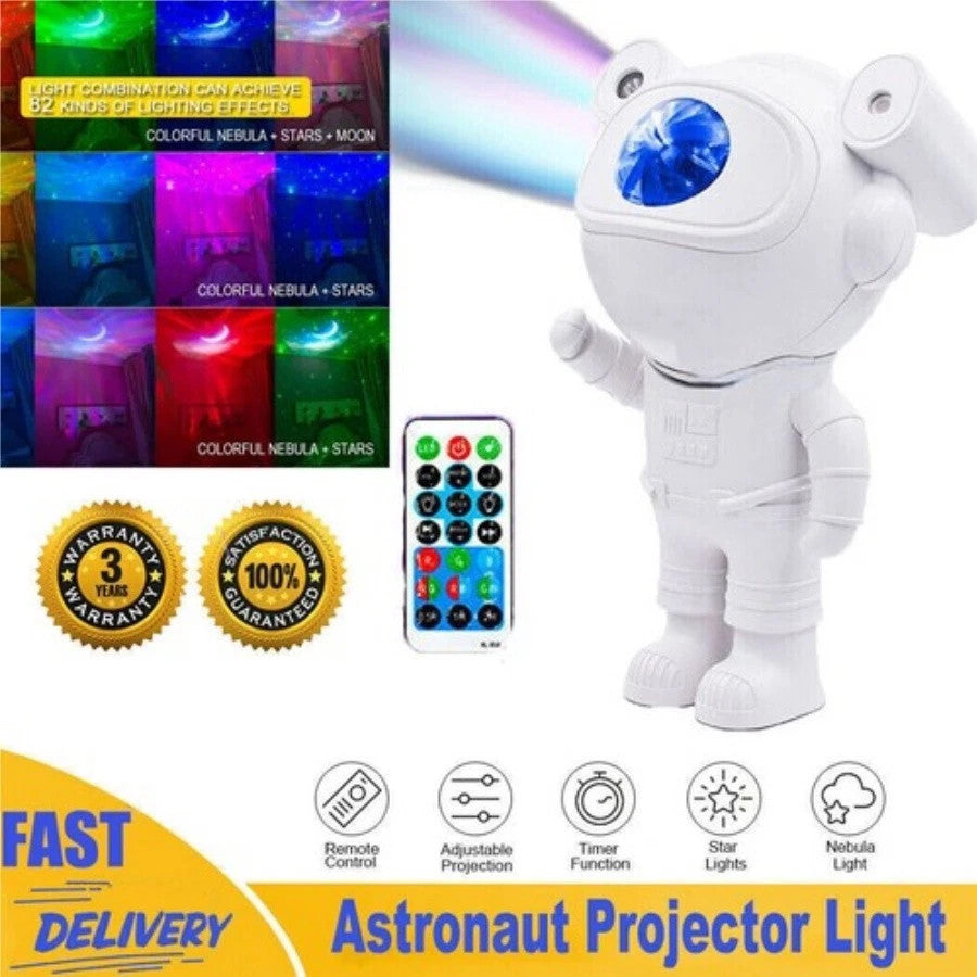Astronaut Space Buddy Projector Lamp  W/ Remote 
