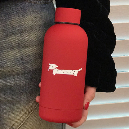 Vibrant Red Tumbler Water Bottle