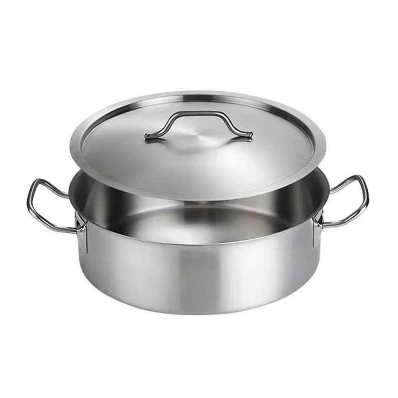 Single Bottom Soup Pot Stainless Steel Induction Cooker Universal