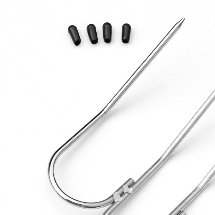 Stainless Steel Multi-Headed Turkey Steak BBQ Fork