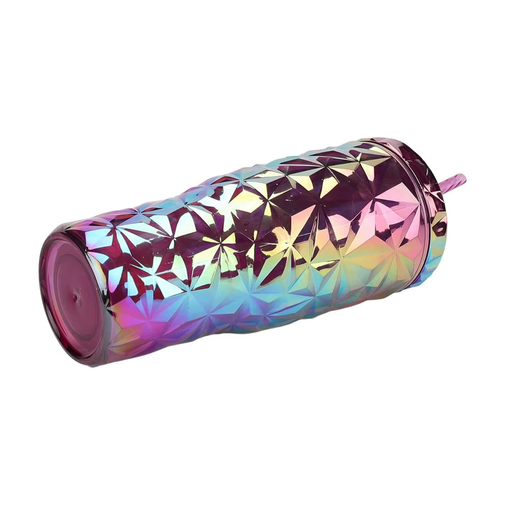 30 oz. Textured Tumbler with Handle Double-Wall Insulation and Spill-Resistant