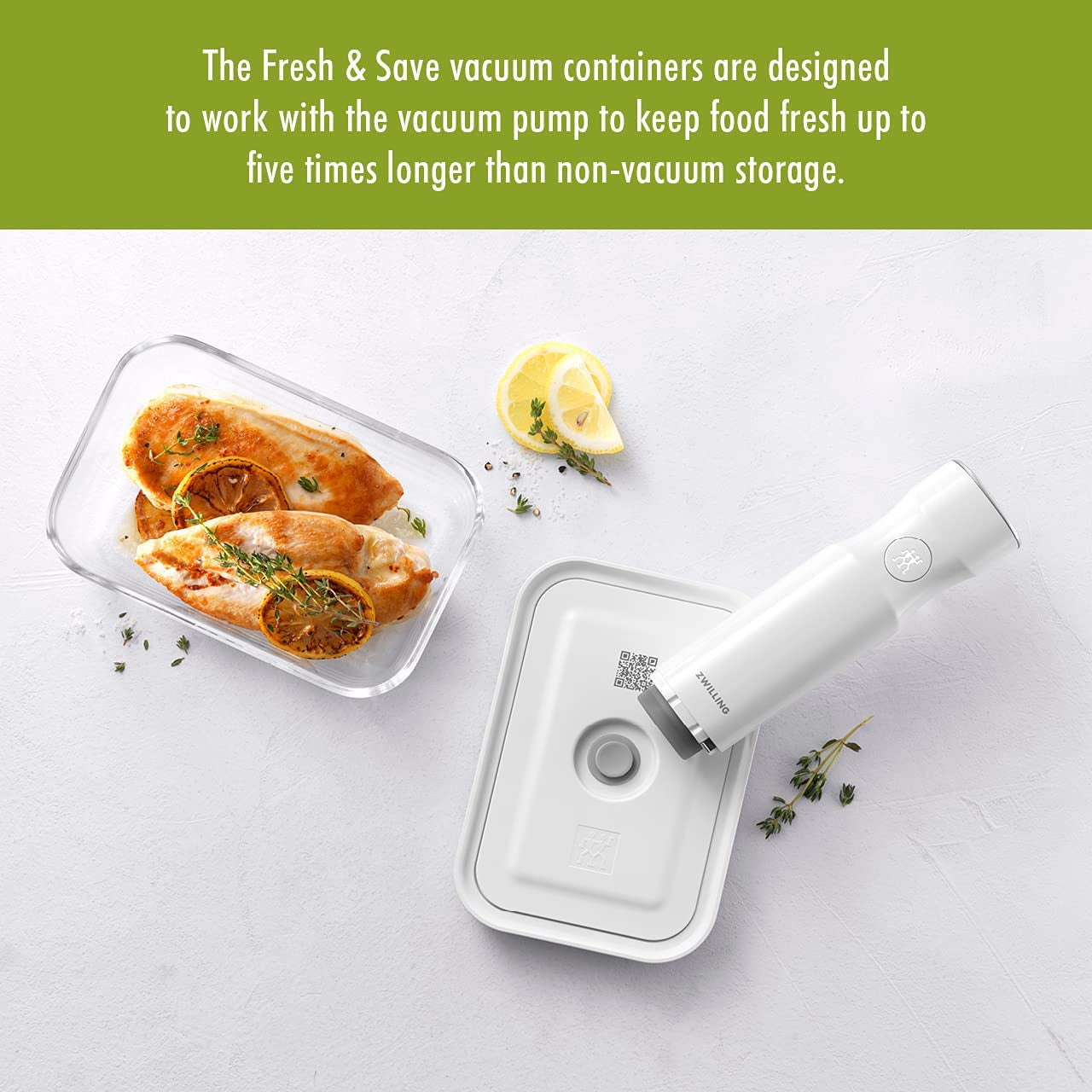 Fresh & Save Large Glass Airtight Food Storage Container – Meal Prep & Food Saver