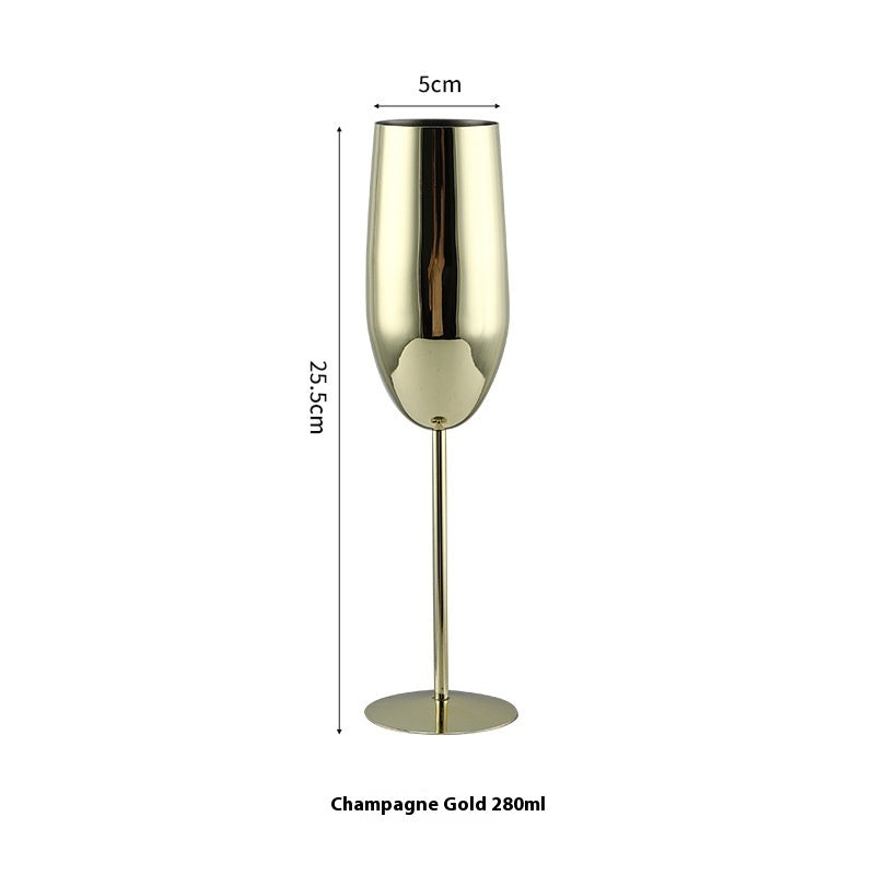 304 Stainless Steel Champagne Glass