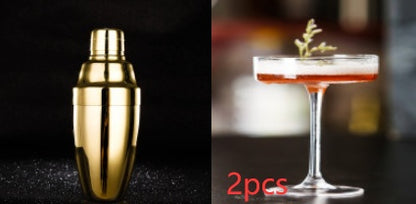 Stainless Steel Japanese-Style Cocktail Shaker – Three-Stage Bar Tool Shaker Cup