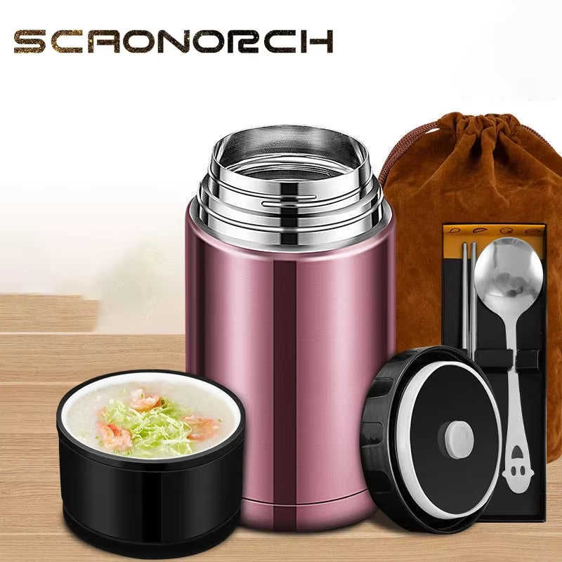 1500ML Food Thermos Stainless Steel Vacuum Insulated