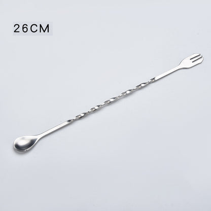 Short Bar Spoon  Bar Shaker Cocktail Stirring Stick