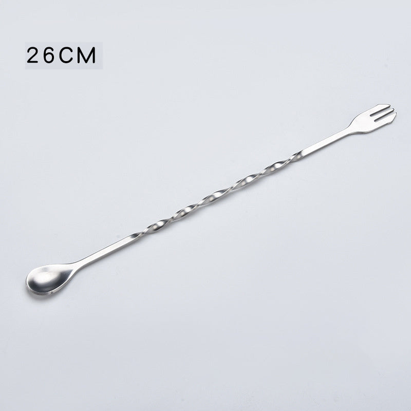 Short Bar Spoon  Bar Shaker Cocktail Stirring Stick
