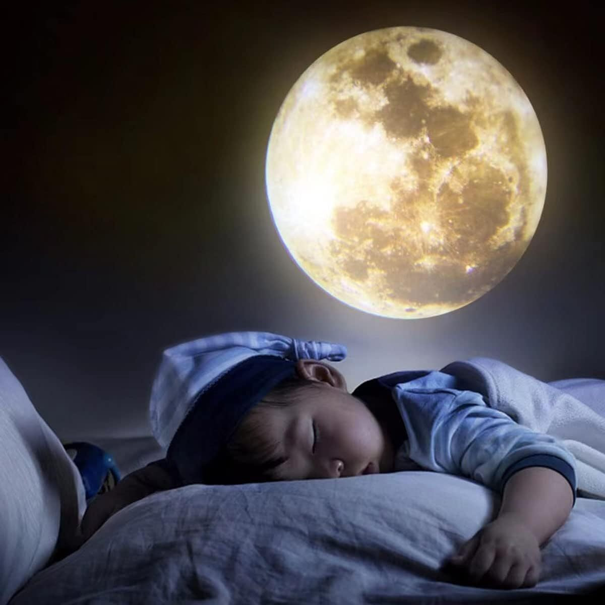 USB Powered 360 Degree Moon Lamp Romantic Atmosphere