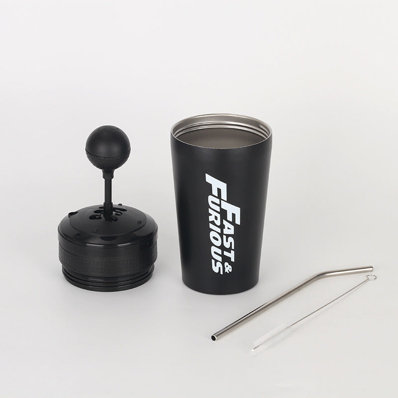 Double-layer Large Capacity Stainless Steel Vacuum Cup