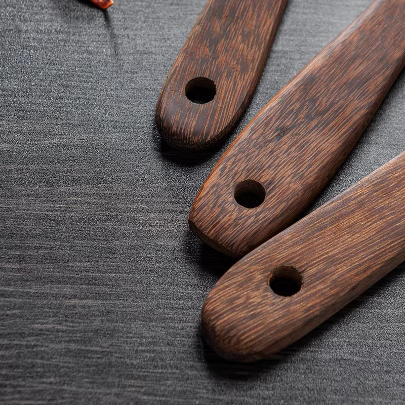 Wooden Kitchen Utensils Set Non-Stick Cookware for Soup