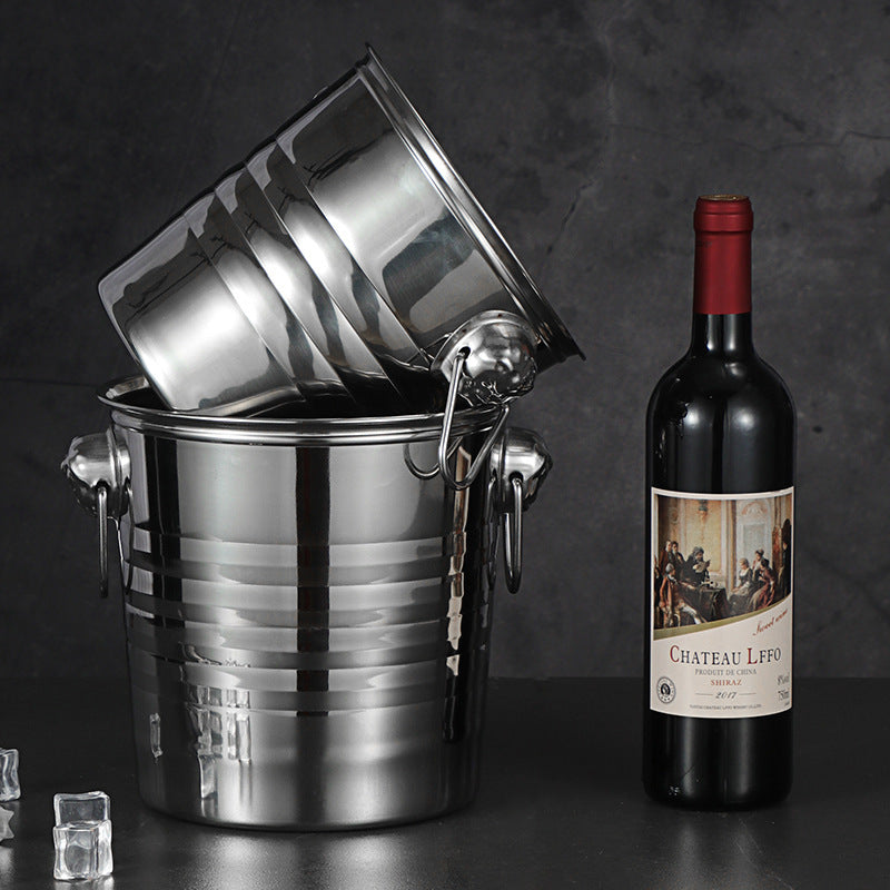 Commercial Ice Cube Bucket – Frozen Wine & Champagne Bucket