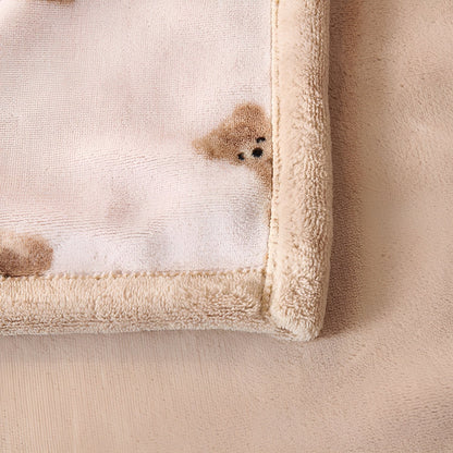 Double - Layer Wool Blanket Thickened Winter Warmth for Luxurious Nap Comfort - Alpaca House