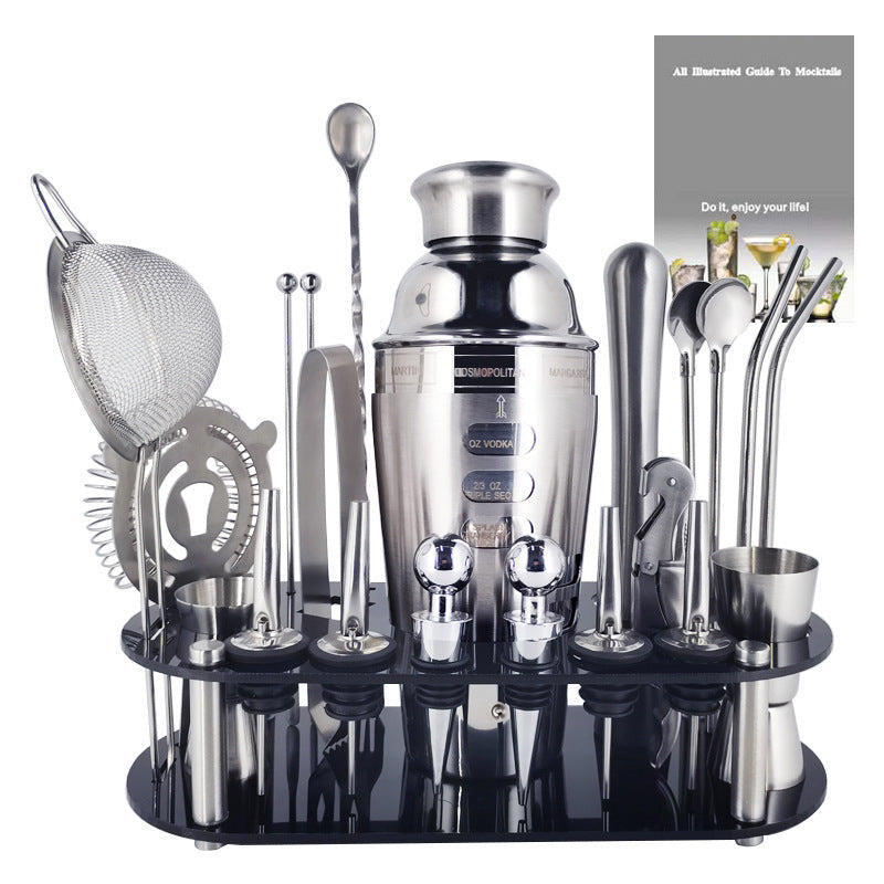 Boston Cocktail Shaker Bar Tools Wine Mixer Set