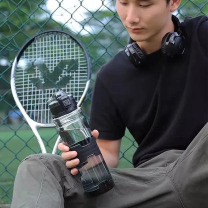 700/1000ML Water Bottle BPA Free Outdoor Gym Fitness Sport Water Bottles Portable Ecofriendly Plastic Drinking Bottle