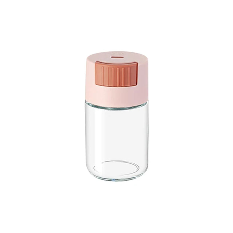 Adjustable Salt Dispenser Condiments Container Sugar Bottle Spice Pepper Salts Shaker Spice Jar Salts Tank Seasoning Bottle