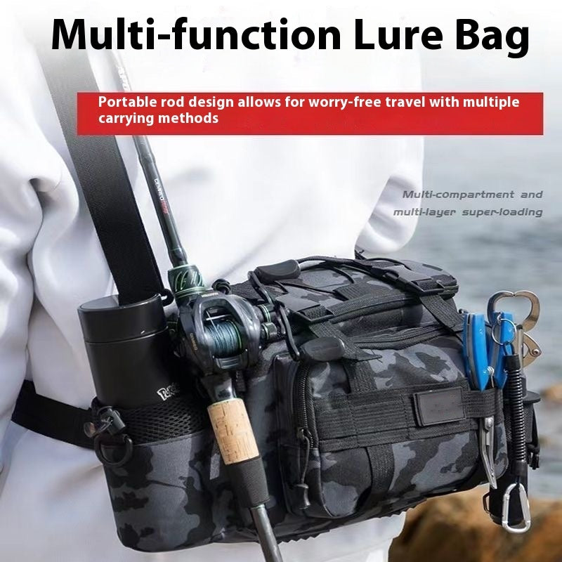 Fishing Gear Crossbody Multi Functional Storage Bag