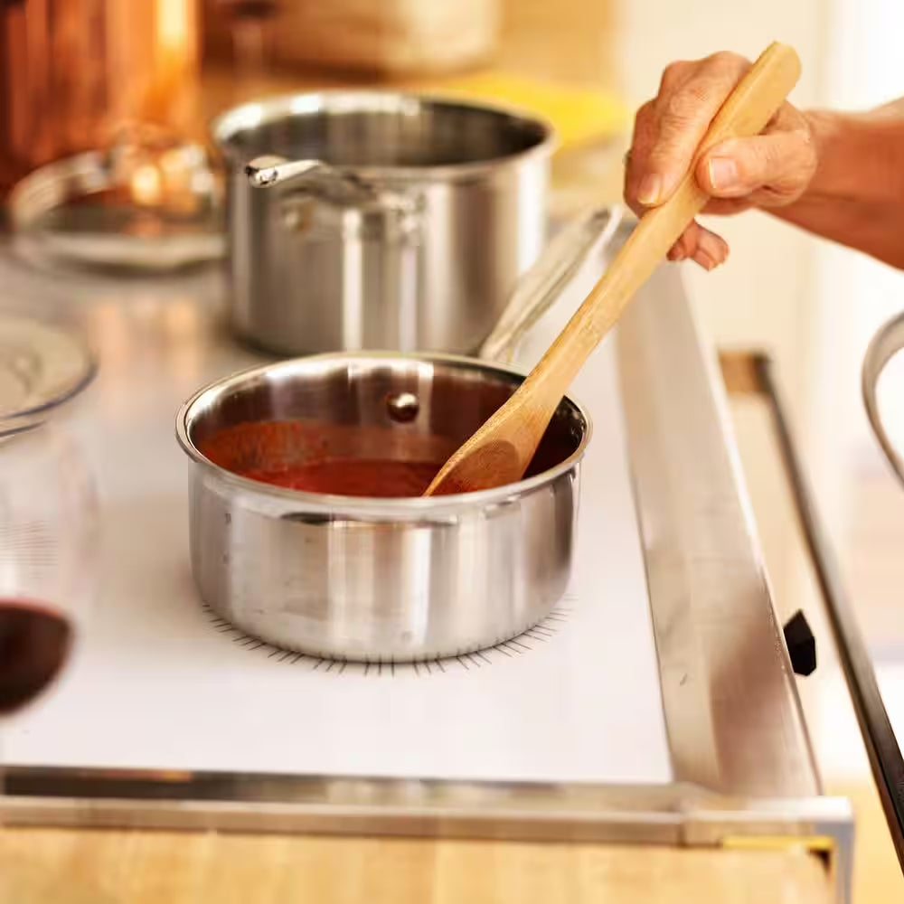 1.5 Qt. Stainless Steel Double Boiler Saucepan with Lid