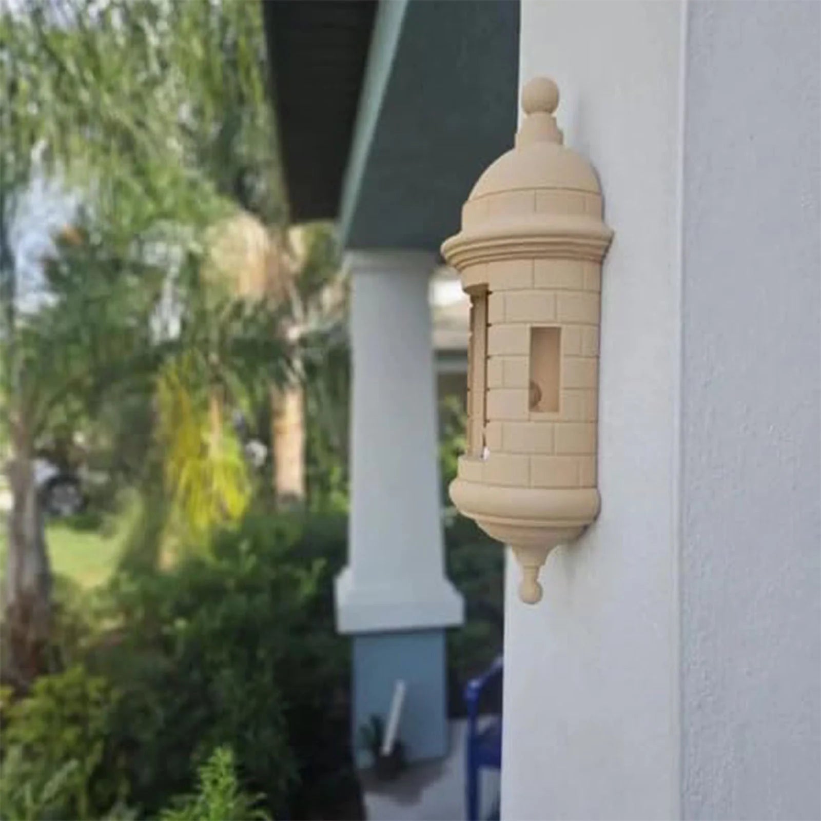 Puerto Rican Garita Wall Coqui Lamp, Puerto Rican Frog Lamp