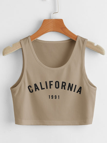 California Vibes Crop Top