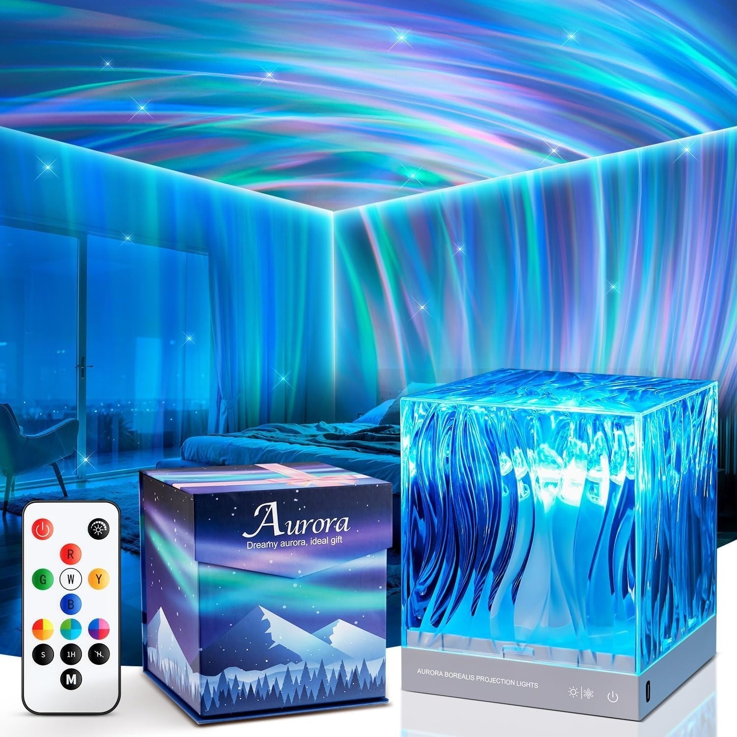 Northern Lights Projector with 18 colour