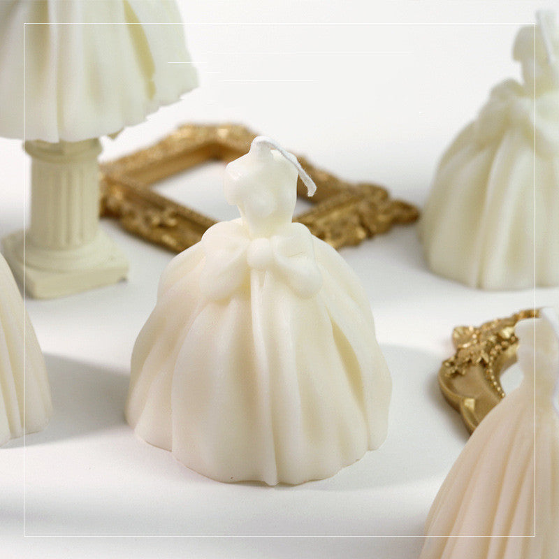 Scented Elegantly Shaped Dress Candle