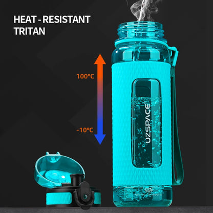 Sport Water Bottles BPA Free Portable Gym Anti-Fall Leak-Proof Large Capacity Fitness Kettle Tritan Plastic Drink Bottle