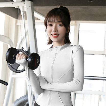 Slimming Fitness Running Top Coat