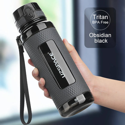 Sport Water Bottles BPA Free Portable Gym Anti-Fall Leak-Proof Large Capacity Fitness Kettle Tritan Plastic Drink Bottle