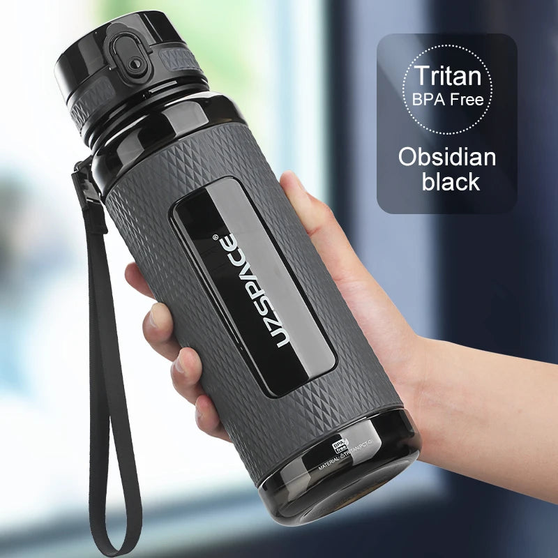 Sport Water Bottles BPA Free Portable Gym Anti-Fall Leak-Proof Large Capacity Fitness Kettle Tritan Plastic Drink Bottle