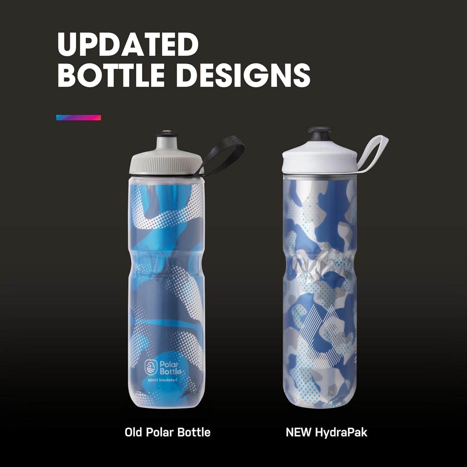 20 Oz – Leak Proof Water Bottles Keep Water Cooler 2X Longer than a Regular Reusable Water Bottle