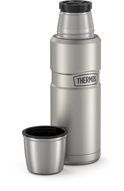 16-Ounce Stainless Steel Compact Beverage, Matte Stainless Steel