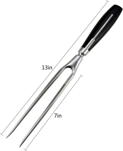 13 Inch Serving Fork, Heavy Duty Stainless Steel