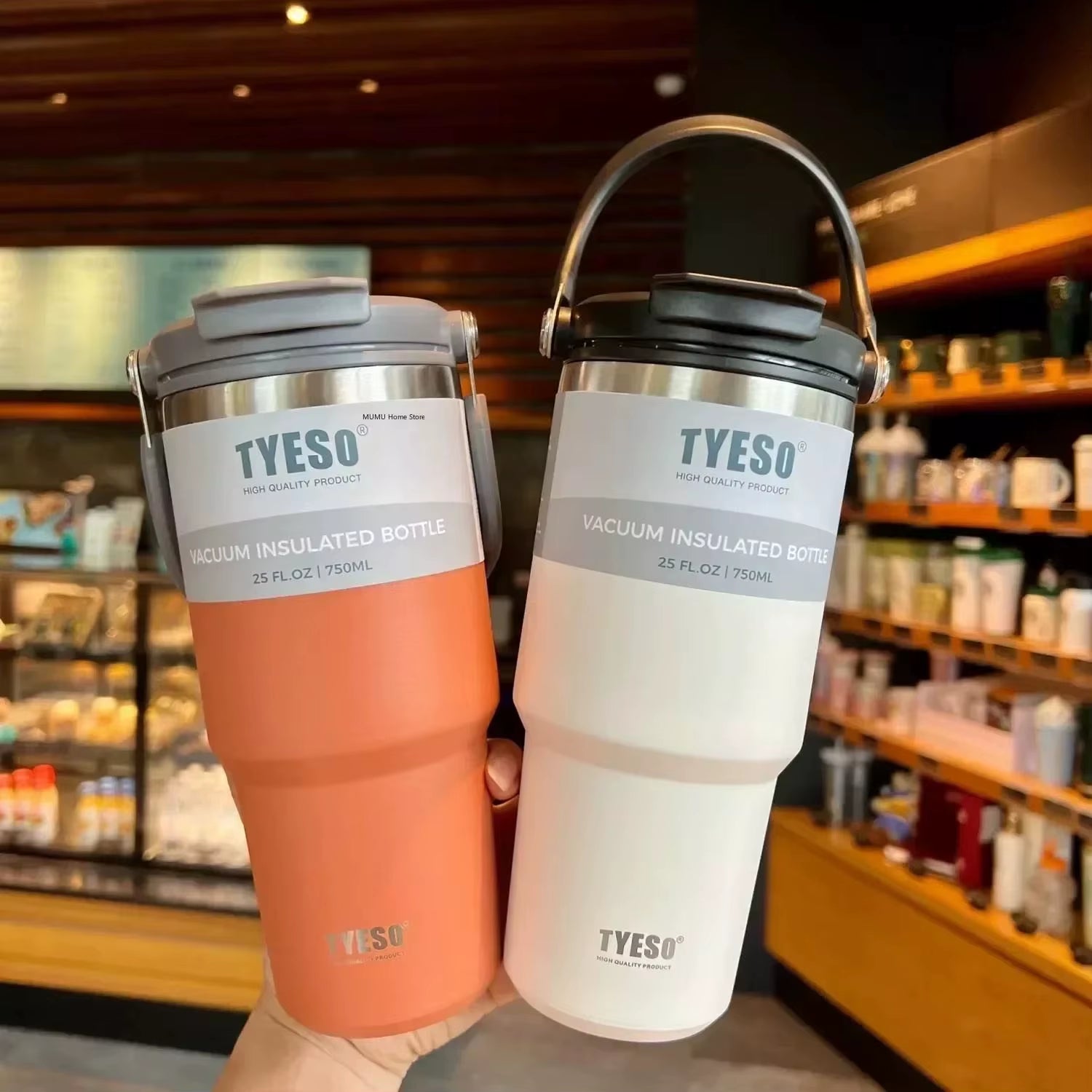 Stainless Steel Double-Layer  Insulated Tumbler for Coffee and Cold Drinks