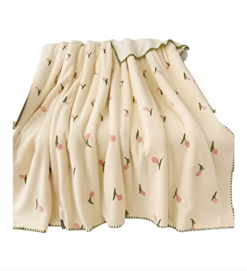 Lambswool Shawl Blanket Multi - Functional Soft Warmth for Refined Office Comfort - Alpaca House