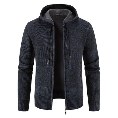 Loose Plus Size Zipper Wool Casual Jacket - Alpaca House