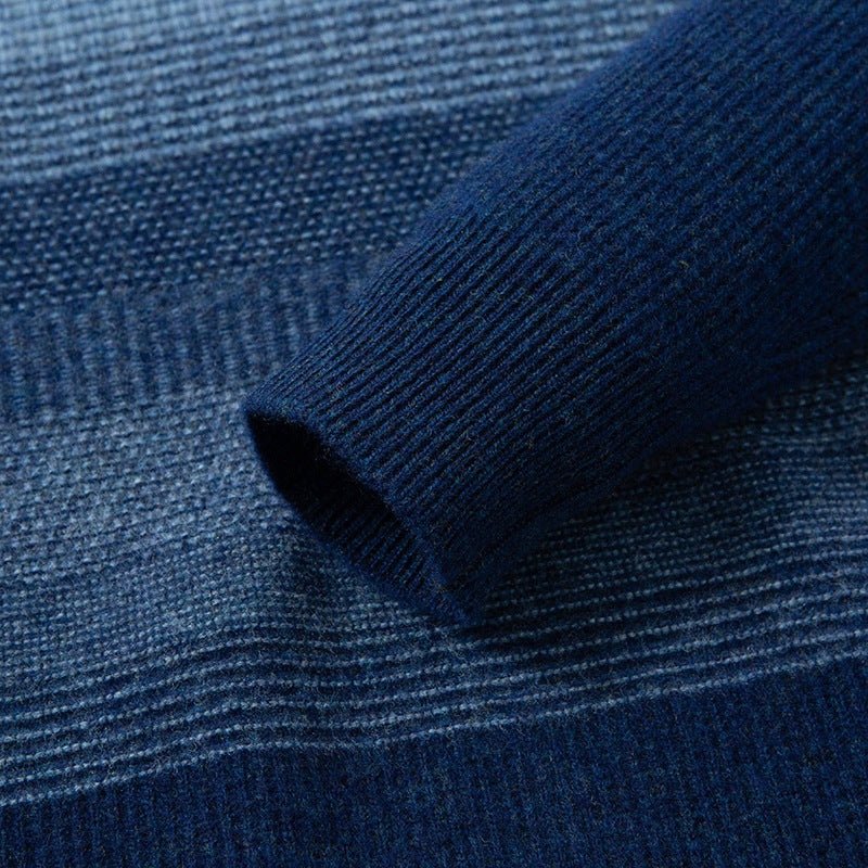 Pure Wool Half Turtleneck Thick Warm Sweater - Alpaca House