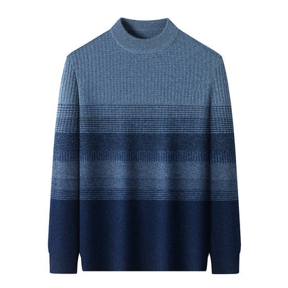 Pure Wool Half Turtleneck Thick Warm Sweater - Alpaca House