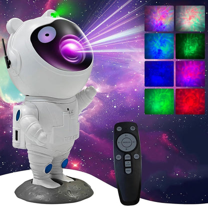 Galaxy Projector Astronaut Night Light with Remote Nebula Star Ceiling Lights