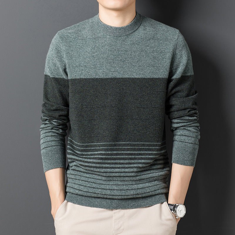 Sweater Pure Wool Sweater Men's Warmth Thick Sweater - Alpaca House